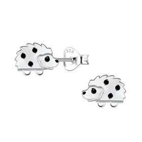 Igel Kinder Ohrringe 925 Silber