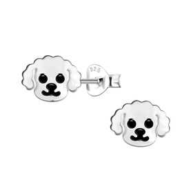 Hunde Kinder Ohrringe 925 Silber