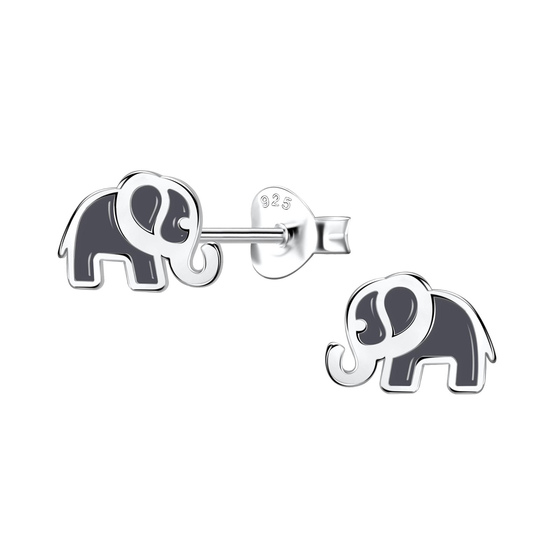 Elefanten Kinder Ohrringe 925 Silber