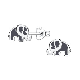 Elefanten Kinder Ohrringe 925 Silber