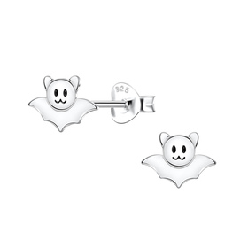 Fledermaus Kinder Ohrringe 925 Silber