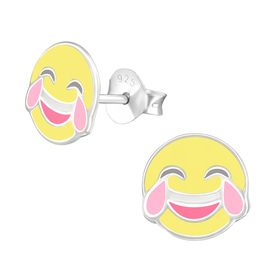 Auf dem Bild zu sehen sind Kinder Ohrringe Emoji...