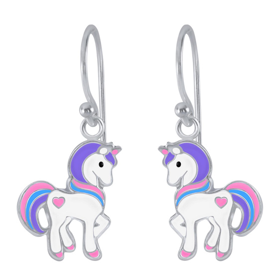 Einhorn Kinder Ohrringe 925 Silber