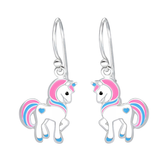 Einhorn Kinder Ohrringe 925 Silber