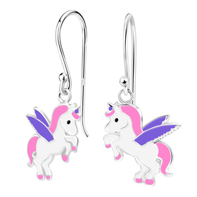 Einhorn Kinder Ohrringe 925 Silber