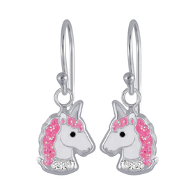 Einhorn Kinder Ohrringe 925 Silber