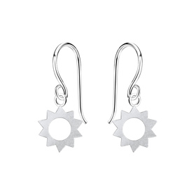 Sonnen Kinder Ohrringe 925 Silber