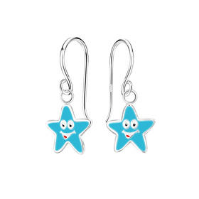 Seestern Kinder Ohrringe 925 Silber