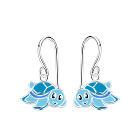 Schildkr�ten Kinder Ohrringe 925 Silber