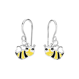 Bienen Kinder Ohrringe 925 Silber