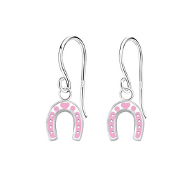 Hufeisen Kinder Ohrringe 925 Silber