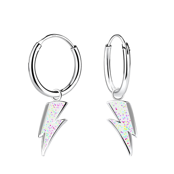 Blitz Kinder Creolen 925 Silber