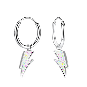 Blitz Kinder Creolen 925 Silber