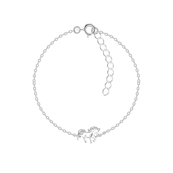 Pferde Kinder Armband 925 Silber