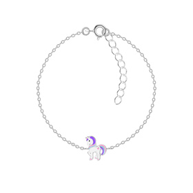 Einhorn Kinder Armband 925 Silber