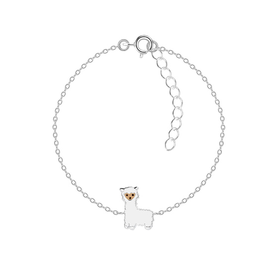 Alpaka Kinder Armband 925 Silber