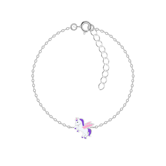 Einhorn Kinder Armband 925 Silber