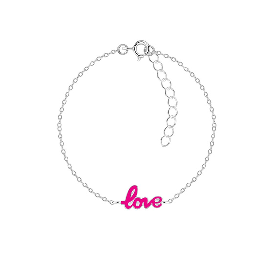 Love Kinder Armband 925 Silber