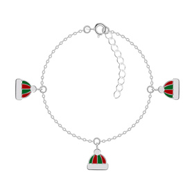 Hut Kinder Armband 925 Silber