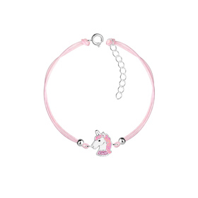 Einhorn Kinder Armband 925 Silber