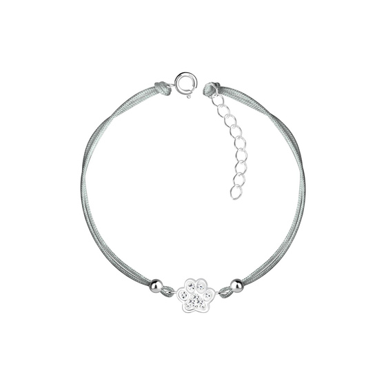 Pfotenabdruck Kinder Armband 925 Silber