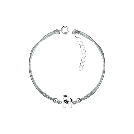 Bulldoggen Kinder Armband 925 Silber