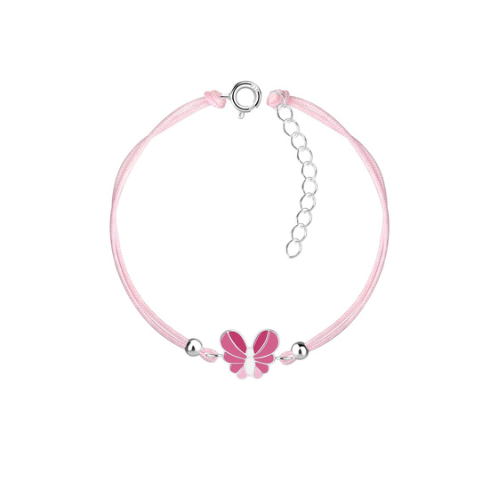 Schmetterling Kinder Armband 925 Silber