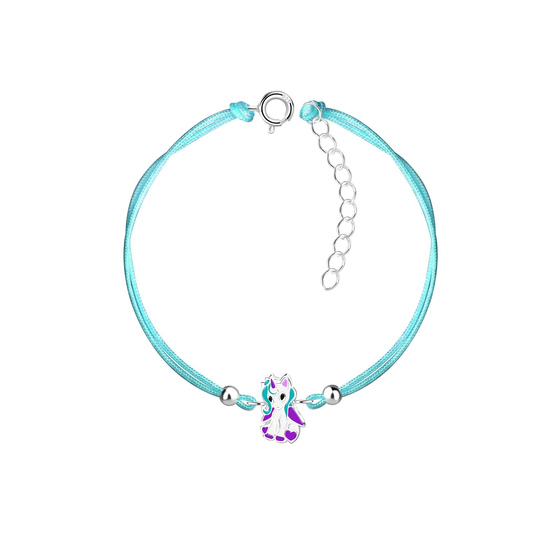 Einhorn Kinder Armband 925 Silber