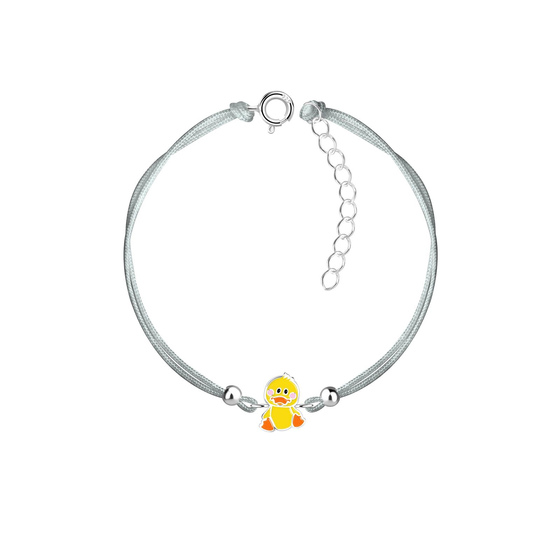 Enten Kinder Armband 925 Silber