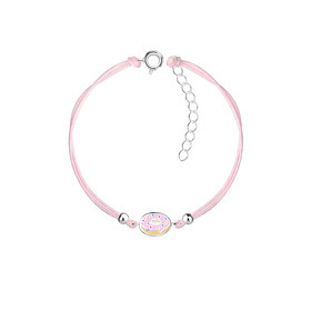 Donut Kinder Armband 925 Silber