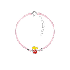 Pommes Kinder Armband 925 Silber