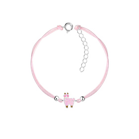 Lama Kinder Armband 925 Silber