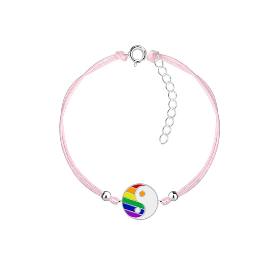 Yin Yang Kinder Armband 925 Silber