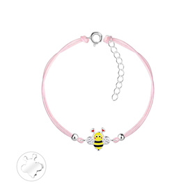 Bienen Kinder Armband 925 Silber