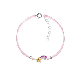 Sternschnuppen Kinder Armband 925 Silber