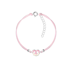 Bretzel Kinder Armband 925 Silber