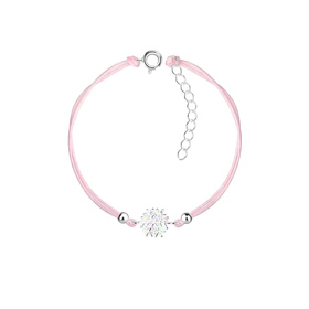Schneeflocken Kinder Armband 925 Silber
