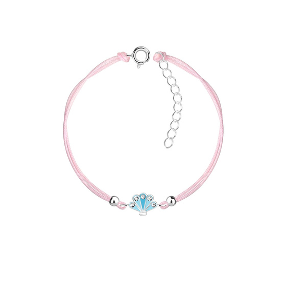 Muschel Kinder Armband 925 Silber