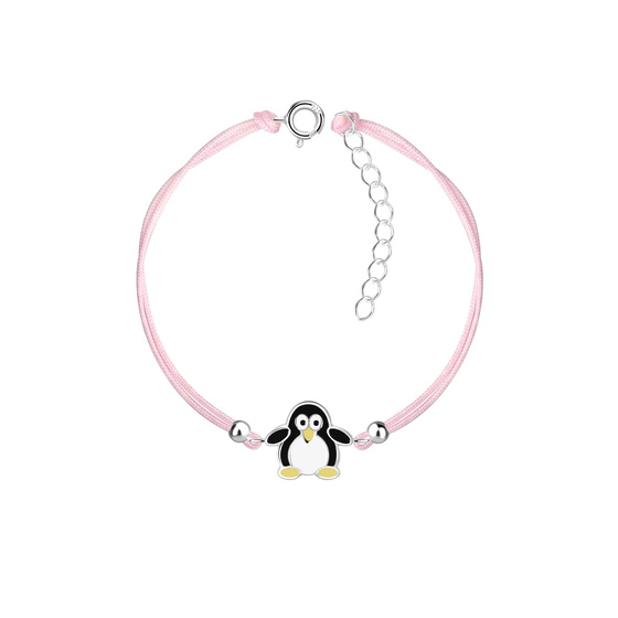 Pinguin Kinder Armband 925 Silber