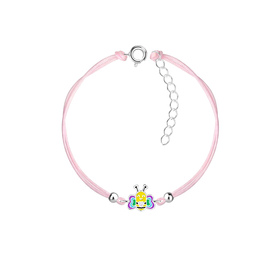 Bienen Kinder Armband 925 Silber