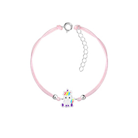 Einhorn Kinder Armband 925 Silber