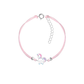 Einhorn Kinder Armband 925 Silber