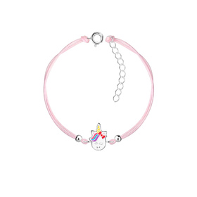 Einhorn Kinder Armband 925 Silber