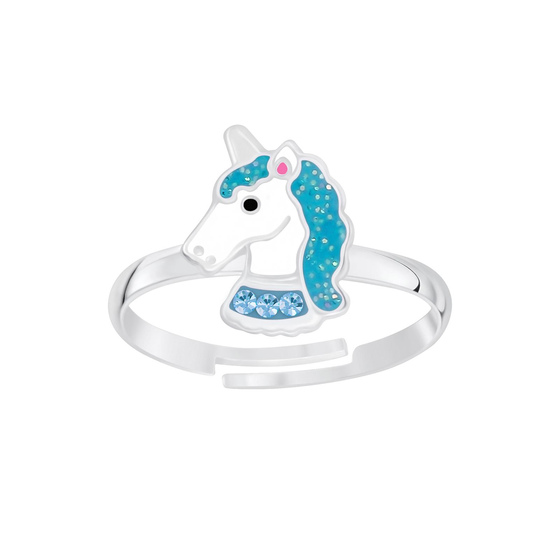 Einhorn Kinder Ring 925 Silber