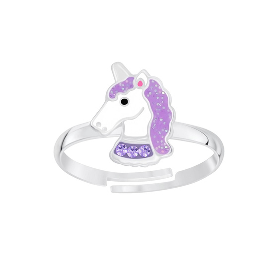 Einhorn Kinder Ring 925 Silber
