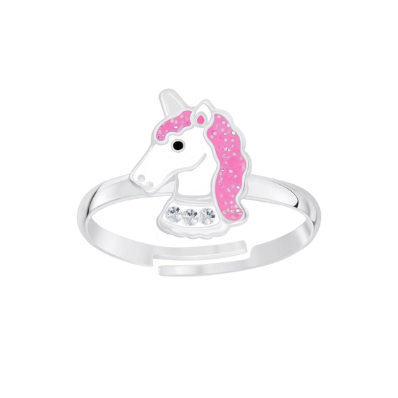Einhorn Kinder Ring 925 Silber