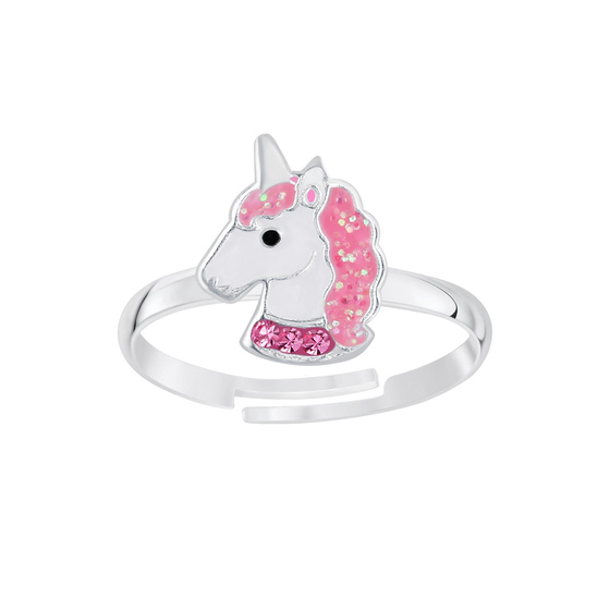 Einhorn Kinder Ring 925 Silber