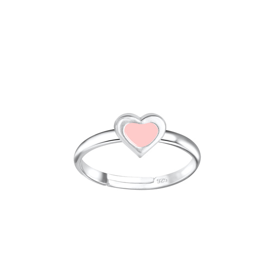 Herz Kinder Ring 925 Silber