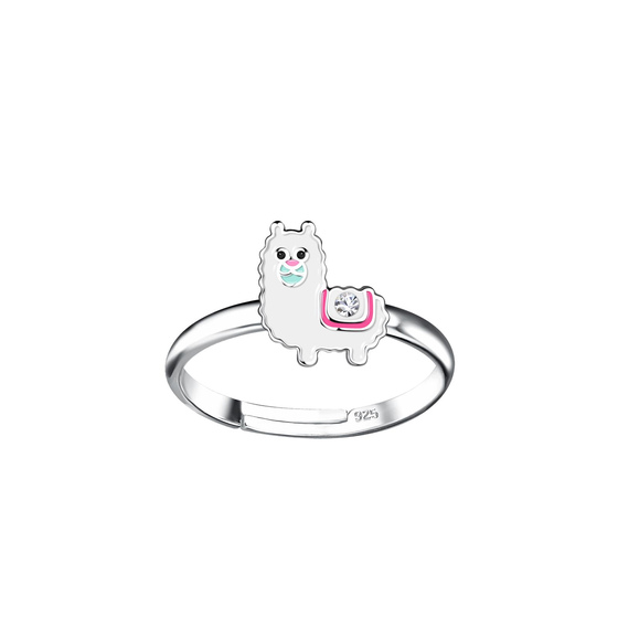 Alpaka Kinder Ring 925 Silber