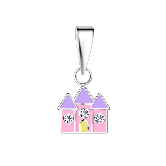 Schloss Kinder Kettenanhnger 925 Silber